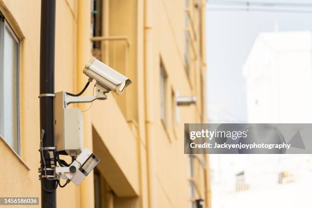 security camera - security camera night stock pictures, royalty-free photos & images