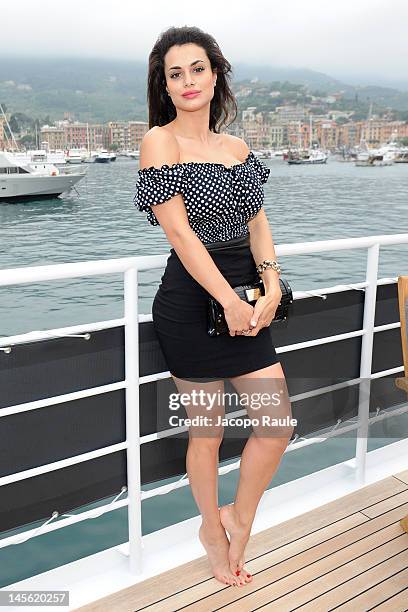 Cristina Del Basso attends the Dionea 50th Anniversary Party on June 2, 2012 in Santa Margherita Ligure, Italy.