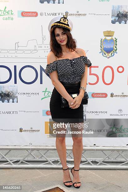 Cristina Del Basso attends the Dionea 50th Anniversary Party on June 2, 2012 in Santa Margherita Ligure, Italy.