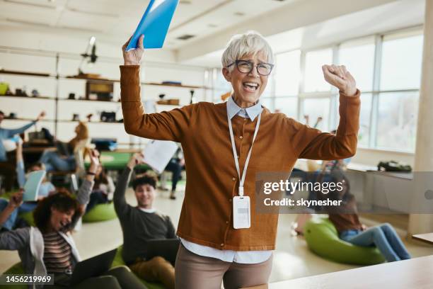 yay, the school year i finally over! - finale celebration stock pictures, royalty-free photos & images