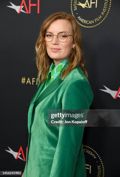 Sarah Polley attends the AFI Awards Luncheon at Four Seasons Hotel Los Angeles at Beverly Hills on January 13, 2023 in Los Angeles, California.