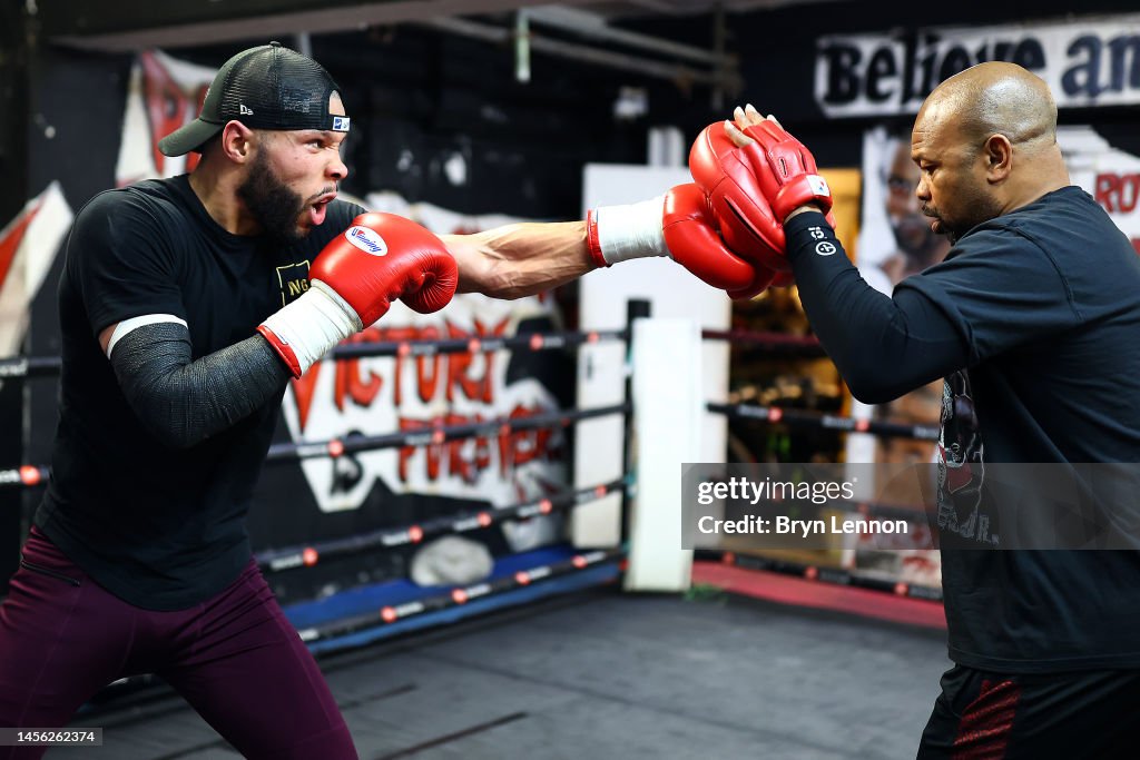 Chris Eubank Jr Training Session