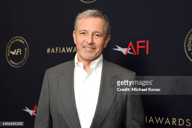 Bob Iger attends the AFI Awards at Four Seasons Hotel Los Angeles at Beverly Hills on January 13, 2023 in Los Angeles, California.