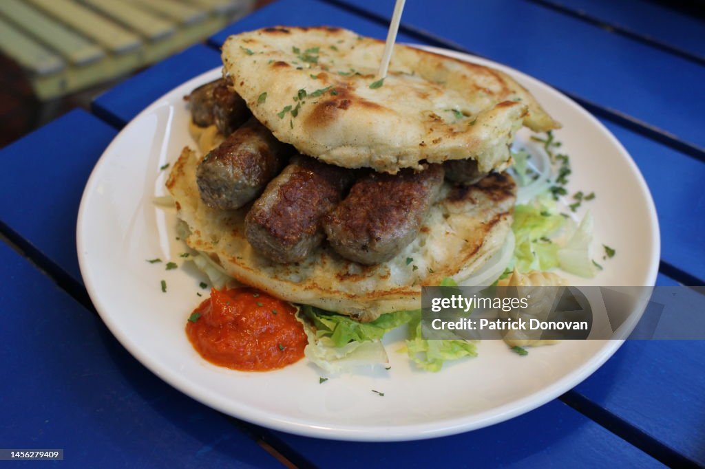 Plate of Cevapcici