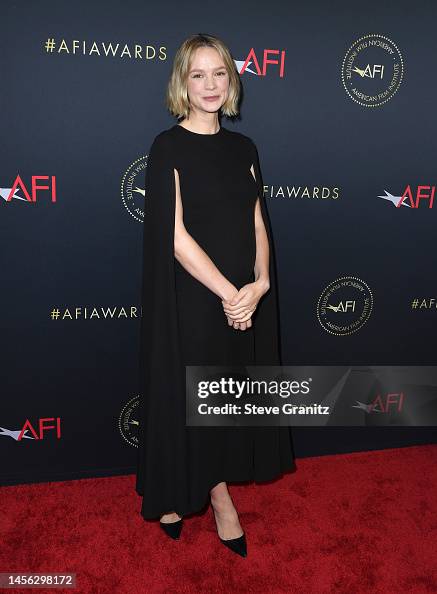 Carey Mulligan arrives at the AFI Awards Luncheon at Four Seasons
