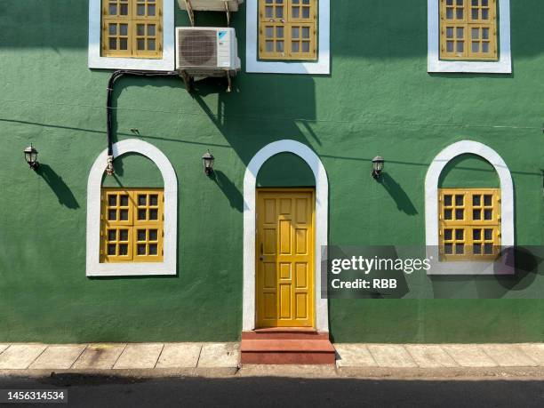 street in panaji - panjim stock pictures, royalty-free photos & images