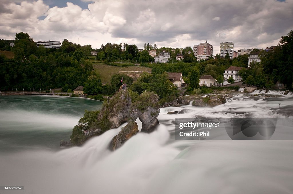 Rheinfall/Rhine Falls in Switzerland