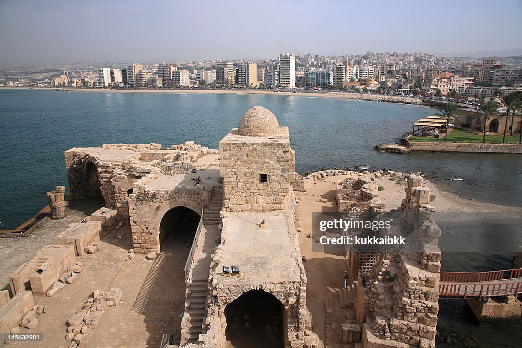 Castle of Sidon Sea