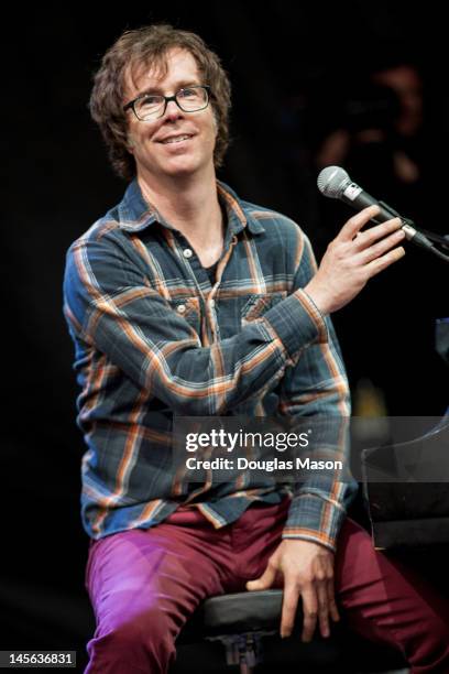 Ben Folds of Ben Folds Five performs during the 8th annual Mountain Jam at Hunter Mountain on June 2, 2012 in Hunter, New York.