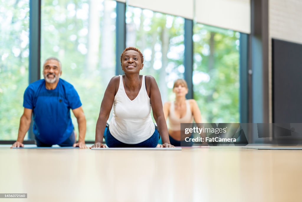 Yoga class