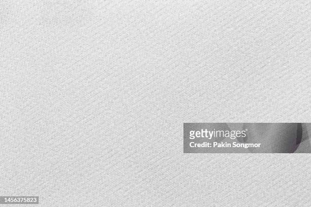 white color fabric cloth polyester texture and textile background. - textile foto e immagini stock
