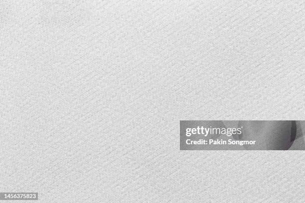 white color fabric cloth polyester texture and textile background. - linhas texteis imagens e fotografias de stock