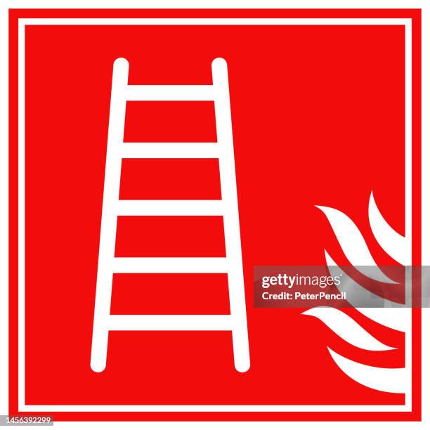 Fire Escape Icon Photos and Premium High Res Pictures - Getty Images
