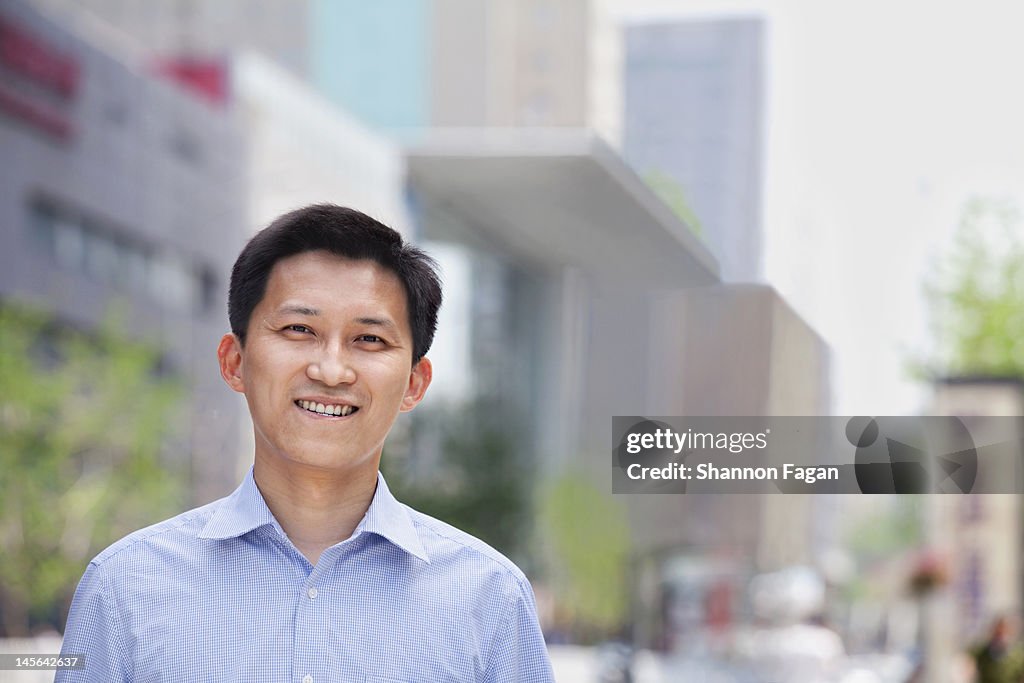 Man Portrait in Zhongguancun