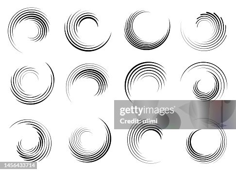 Swirl circular patterns Swirl circular patterns