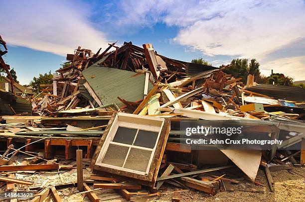 earthquake - christchurch earthquakes stock pictures, royalty-free photos & images