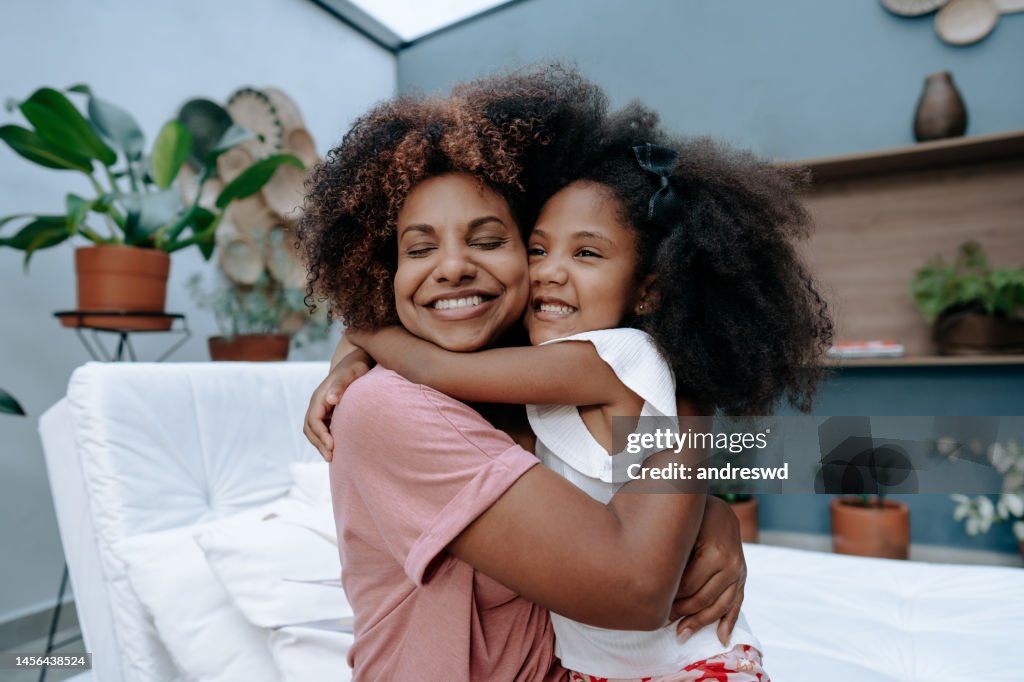 Mother and daughter Mothers Day