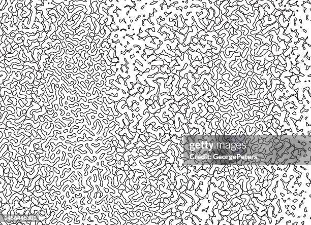 outline abstract background - hard coral stock illustrations