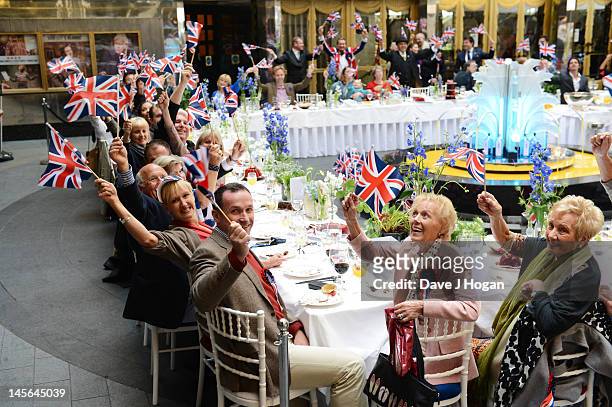 The Savoy marks the Queens Diamond Jubilee with a street party held on Savoy Court for the first time in the hotels History. 120 guests attended...