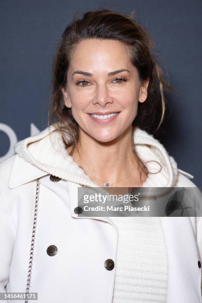 Melissa Theuriau attends the "Babylon" Paris Premiere At Le Grand Rex on January 14, 2023 in Paris, France.