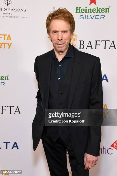 Jerry Bruckheimer attends The BAFTA Tea Party at Four Seasons Hotel Los Angeles at Beverly Hills on January 14, 2023 in Los Angeles, California.