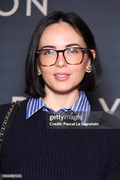 Agathe Auproux attends the French Premiere of Paramount Pictures' "Babylon" at Le Grand Rex on January 14, 2023 in Paris, France.