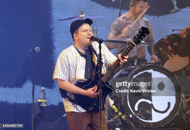 Patrick Stump of Fall Out Boy performs onstage at the 2023 iHeartRadio ALTer EGO Presented by Capital One at The Kia Forum on January 14, 2023 in...