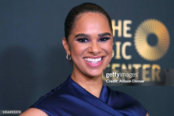 Misty Copeland arrives at Live at the Music Center: Concert Celebrating Jerry Moss, Co-Founder of A&M Records at The Music Center on January 14, 2023...