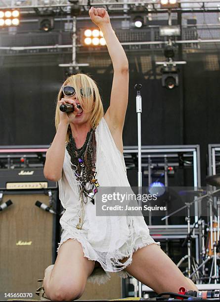 Metrik Singer Emily Haines Of Metric Photos and Premium High Res Pictures - Getty Images