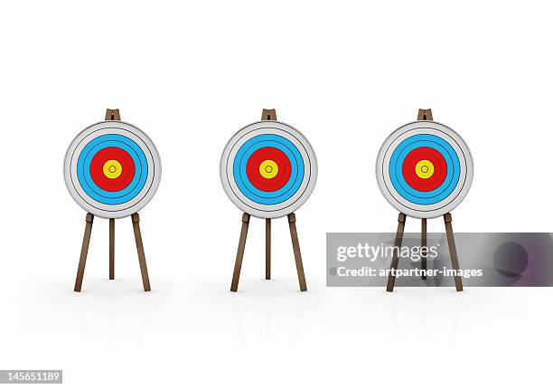 Row Target Row Of Shooting Targets Photos and Premium High Res Pictures - Getty Images