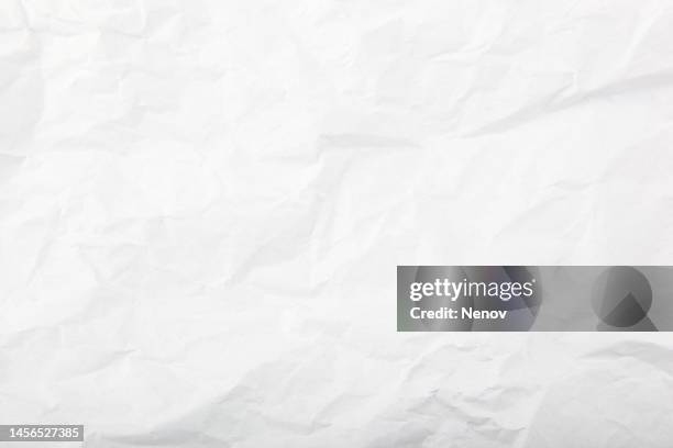 White Wrinkle Paper Texture Background, 照片檔