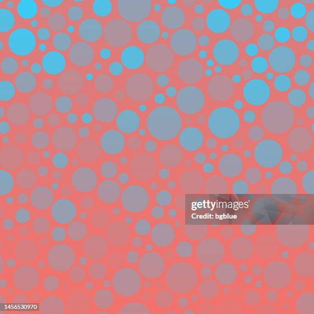 abstract geometric background with red gradient circles - carbonated drink stock illustrations