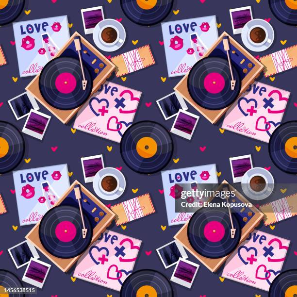 Fondo Abstracto Musical Armonioso Y Colorido En Estilo De Dibujos Animados Discos De Vinilo Sobre Un Fondo Abstracto De Color Con Corazones Ilustración Gráfica Creativa Para App Página Web Presentación O Diseño Fondo Abstracto Musical Armonioso Y Colorido En Estilo De Dibujos Animados Discos De Vinilo Sobre Un Fondo Abstracto De Color Con Corazones Ilustración Gráfica Creativa Para App Página Web Presentación O Diseño