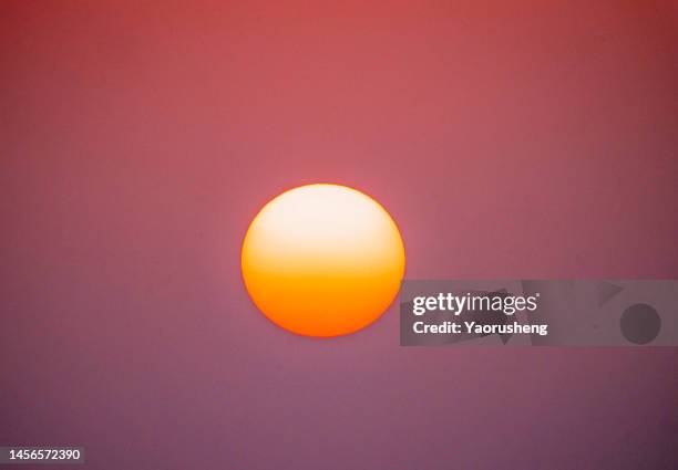 sunset - horizon brightly lit stock pictures, royalty-free photos & images