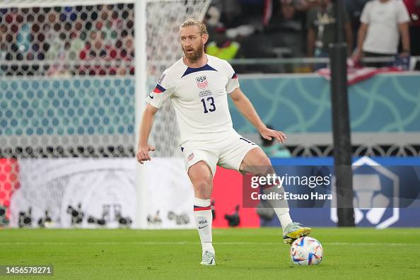 Tim Reed Fifa Tim Ream of USA in action during the FIFA World Cup Qatar 2022 Group ...
