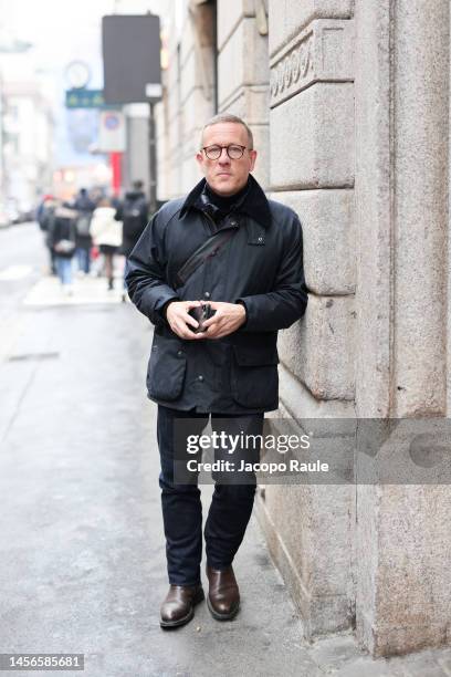 Scott Schuman attends the Santoni presentation during the Milan Menswear Fall/Winter 2023/2024 on January 15, 2023 in Milan, Italy.