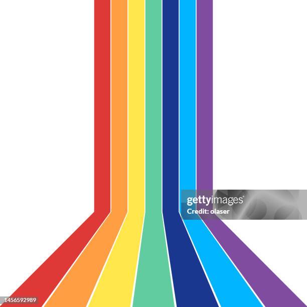parallel stripes, passing a corner - wall corner stock illustrations