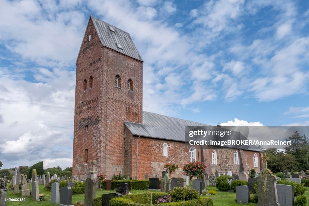 St. Laurentii Church, Suederende, Foehr, North Frisian Island, North Frisia, Schleswig-Holstein, Germany