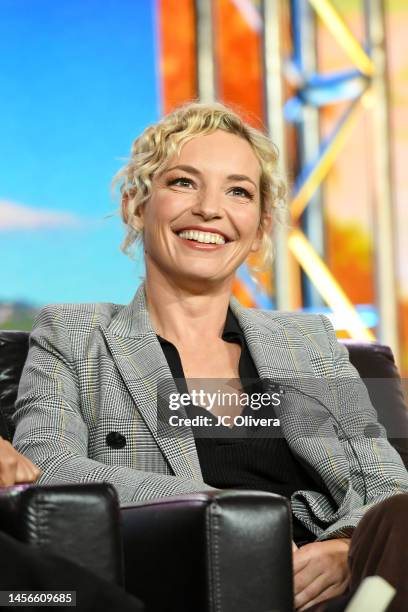 Perdita Weeks attends the 2023 TCA Winter Press Tour at The Langham Huntington, Pasadena on January 15, 2023 in Pasadena, California.