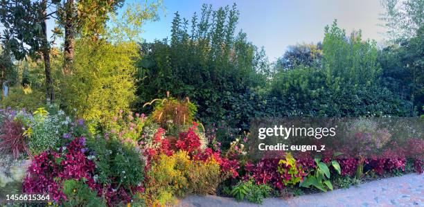 Botanical Garden in Gardone Riviera on the western shore of Lake Garda. Italy, Europe.