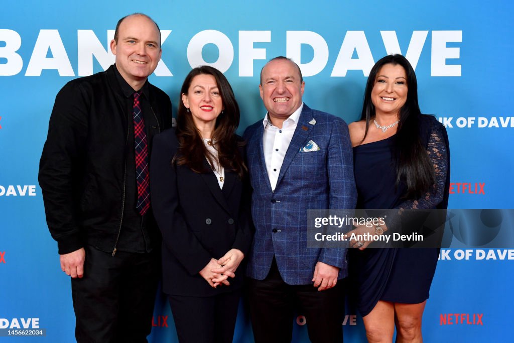 Rory Kinnear, Jo Hartley, Dave Fishwick and Nicola Fishwick attend ...