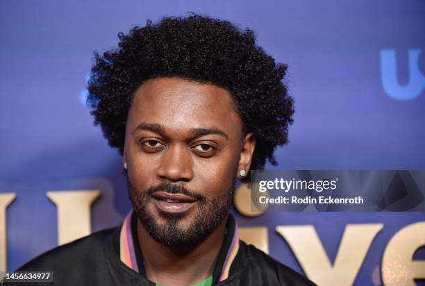 Echo Kellum attends the 2023 NBCUniversal TCA Winter Press Tour at The Langham Huntington, Pasadena on January 15, 2023 in Pasadena, California.