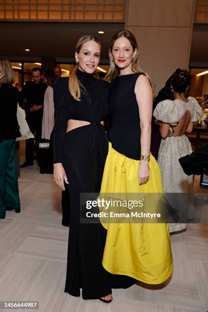 Monet Mazur and Judy Greer attend the 28th Annual Critics Choice Awards at Fairmont Century Plaza on January 15, 2023 in Los Angeles, California.