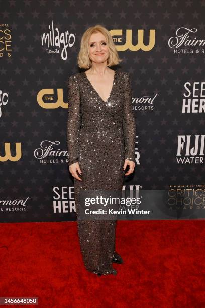 Anne-Marie Duff attends the 28th Annual Critics Choice Awards at Fairmont Century Plaza on January 15, 2023 in Los Angeles, California.