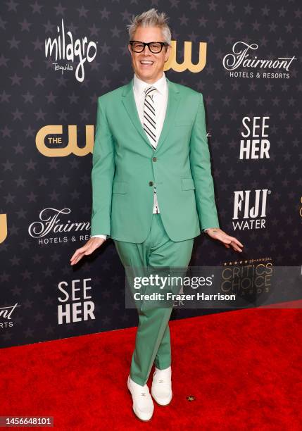 Johnny Knoxville attends the 28th Annual Critics Choice Awards at Fairmont Century Plaza on January 15, 2023 in Los Angeles, California.