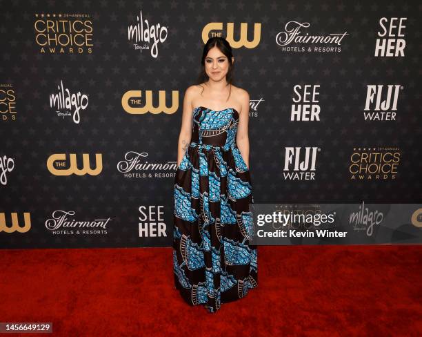 Rosa Salazar attends the 28th Annual Critics Choice Awards at Fairmont Century Plaza on January 15, 2023 in Los Angeles, California.