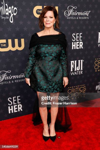 Marcia Gay Harden attends the 28th Annual Critics Choice Awards at Fairmont Century Plaza on January 15, 2023 in Los Angeles, California.