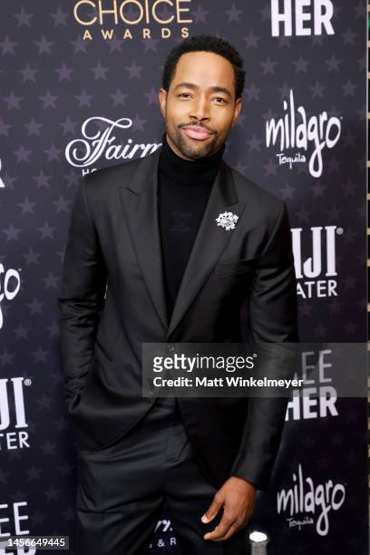 Jay Ellis attends the 28th Annual Critics Choice Awards at Fairmont Century Plaza on January 15, 2023 in Los Angeles, California.