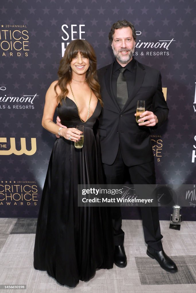 Russell Rothberg Nikki Toscano and Russell Rothberg attend the 28th Annual Critics ...