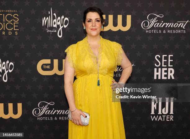 Melanie Lynskey attends the 28th Annual Critics Choice Awards at Fairmont Century Plaza on January 15, 2023 in Los Angeles, California.